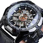 Forsining Watch Men's Fashion Casual Classic Popular Waterproof Manual Mechanical Watch - EX-STOCK CANADA
