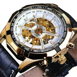 Forsining Watch Men's Fashion Casual Classic Popular Waterproof Manual Mechanical Watch - EX-STOCK CANADA