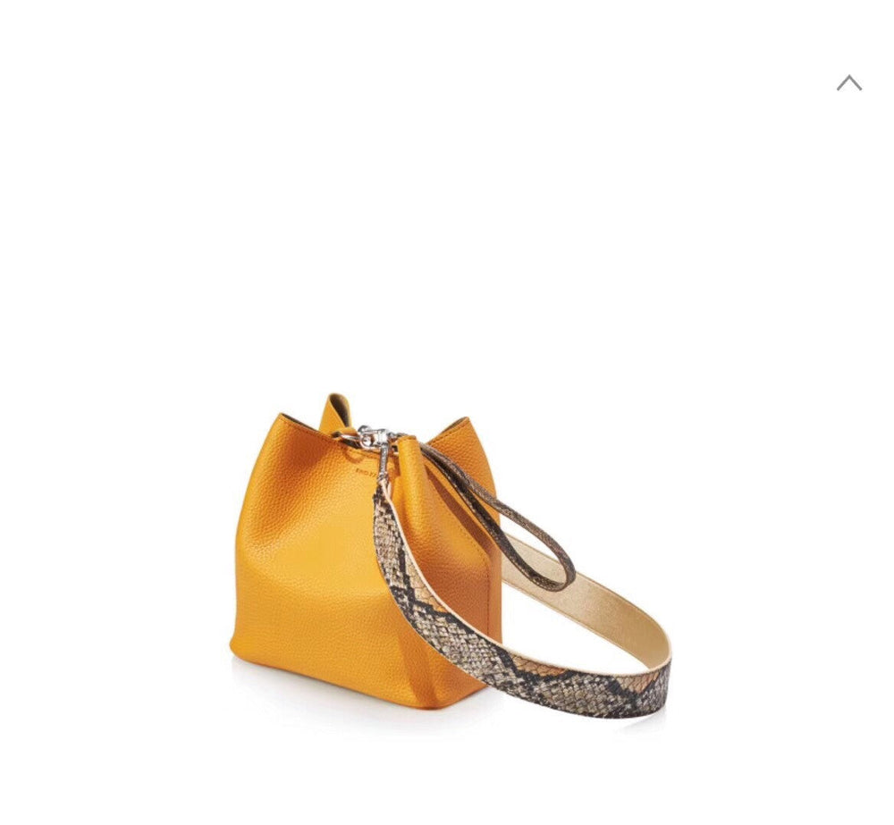 Fashion Leopard Print Bucket Bags For Women Personality Rivet Handbag Python Pattern Strap Shoulder Bags Designer Crossbody Bag EX-STOCK Canada
