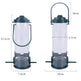 Pet Bird Feeder Feed Station Hanging Garden Plastic Birds Food Dispenser Feeders Outdoor Tree Garden Decoration EX-STOCK Canada 