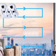 Electric Window Cleaning Robot with Remote Control – Auto Spray & 3 Cleaning Modes