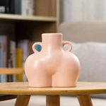 Artificial human body art dry flower vase - EX-STOCK CANADA