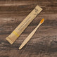 Flat Bamboo Toothbrush Kraft Paper Bag Toothbrush - EX-STOCK CANADA