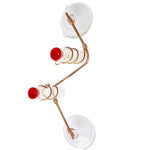 Garden Bird Feeder Supplies Hummingbird Feeder Drinker Suction Cup Easy To Clean Deck Garden Decor Bird Feeders for Wild Birds EX-STOCK Canada 