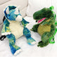 Creative 3D Dinosaur Backpack for Children Cartoon Animal Plush Dinosaurs Bag Cute Funny Parent-child Bags for Girl Boys EX-STOCK