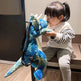 Creative 3D Dinosaur Backpack for Children Cartoon Animal Plush Dinosaurs Bag Cute Funny Parent-child Bags for Girl Boys EX-STOCK