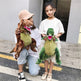 Creative 3D Dinosaur Backpack for Children Cartoon Animal Plush Dinosaurs Bag Cute Funny Parent-child Bags for Girl Boys EX-STOCK