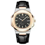 Waterproof quartz watch