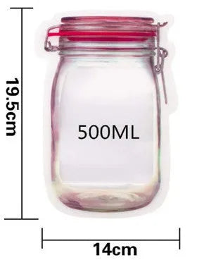 Reusable Snack Bag Biscuit seal Bag - EX-STOCK CANADA