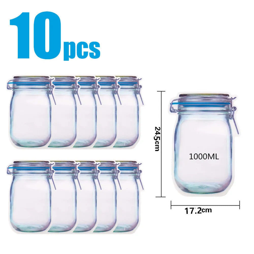 Reusable Snack Bag Biscuit seal Bag - EX-STOCK CANADA