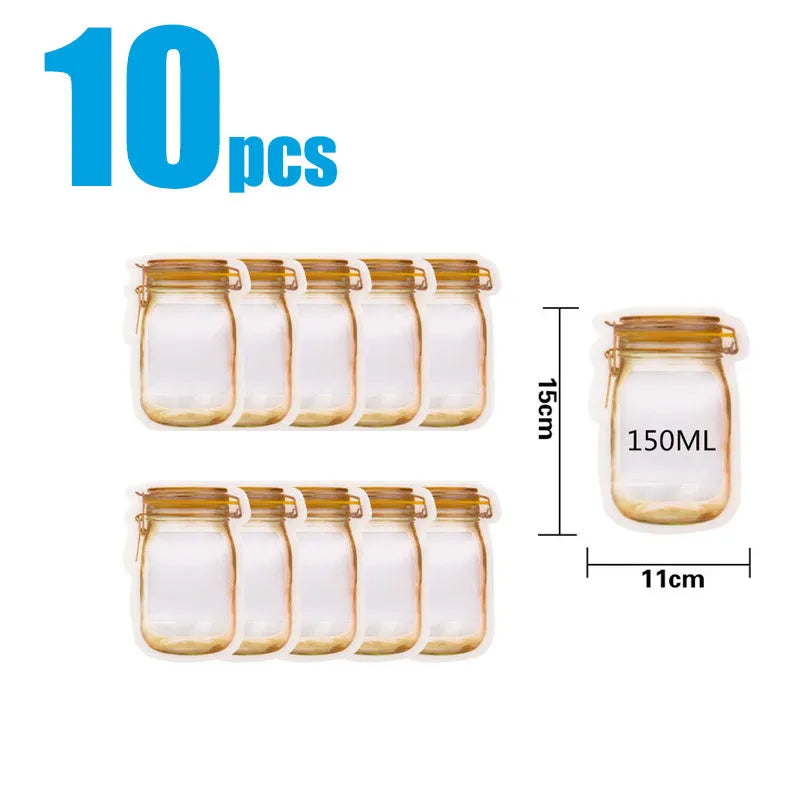 Reusable Snack Bag Biscuit seal Bag - EX-STOCK CANADA