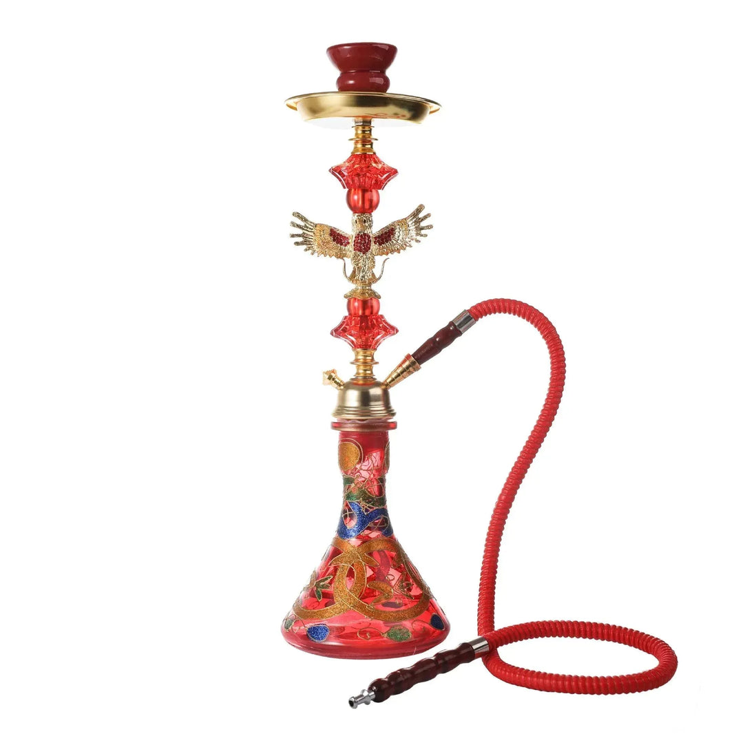 Pipe Arabian Smoking Ensemble de narguilé Céramique Pot Bar Night Club Set d'accessoires narguilé