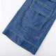 Women's High-waist Casual Trousers With Pocket Drape Bootcut Jeans - EX-STOCK CANADA