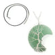 Natural Crystal Moon Pendant for Men and Women - EX-STOCK CANADA