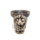 Arabic Hookah Accessories Large Animal Skull Pattern Ceramic Smoke Pot - EX-STOCK CANADA