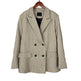 Spring Blazer Women Double Breasted Oversized jacket - EX-STOCK CANADA