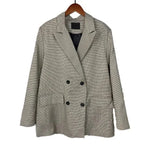 Spring Blazer Women Double Breasted Oversized jacket - EX-STOCK CANADA
