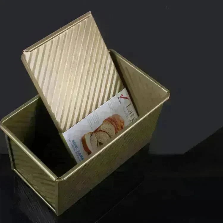 Non-sticky Aluminum Bread Molds with lid - EX-STOCK CANADA