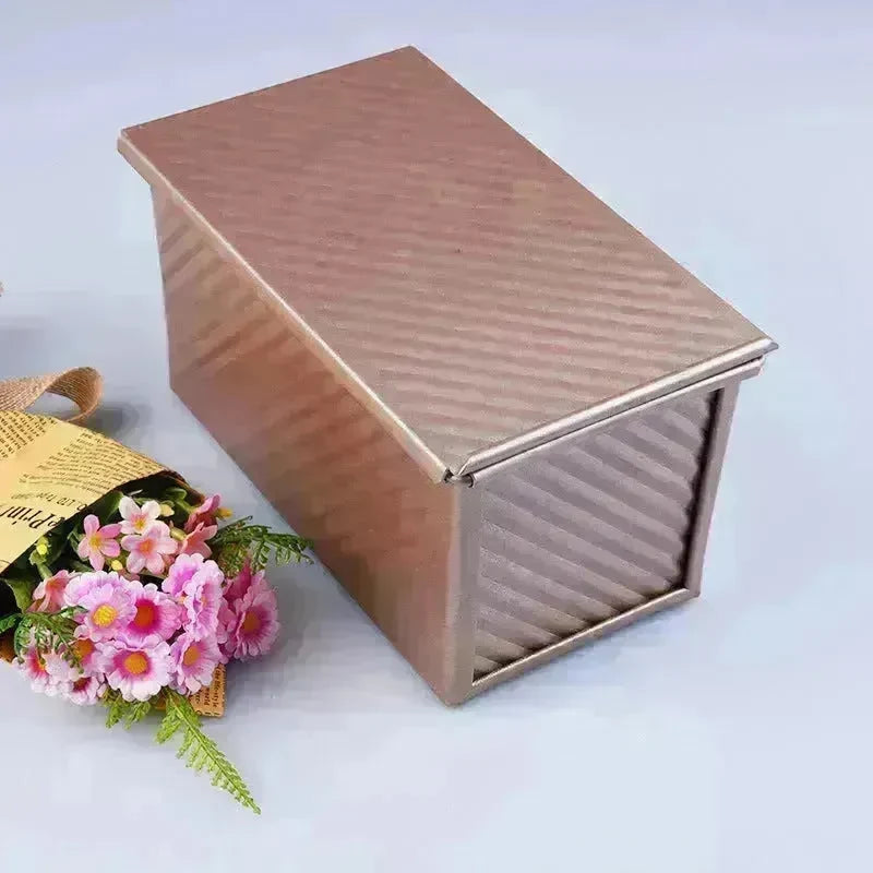 Non-sticky Aluminum Bread Molds with lid - EX-STOCK CANADA