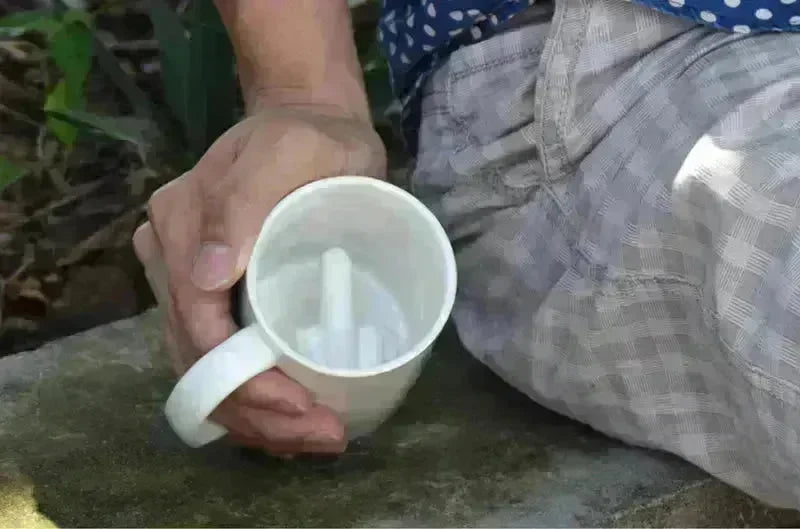 Character Ceramic Middle Finger Cup Coffee Cup With Middle Finger Up EX-STOCK