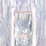 Laser Rain Silk Curtain – Birthday Party Background Wall Decoration (Multiple Colours & Sizes)