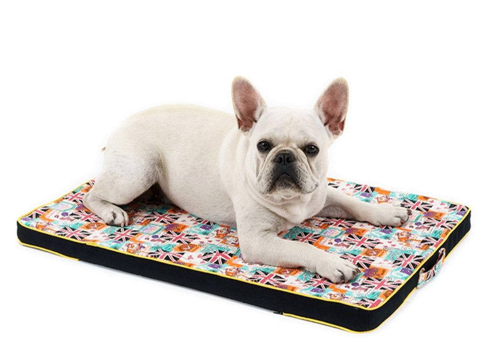 Thickened Pet Printing Canvas Dog Mats Dog Bed Mats Dog Bed Mattresses EX-STOCK Canada 