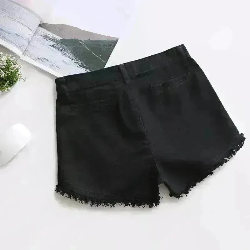 Newsummer Women Short Jeans Ladies Denim Pants Trousers - EX-STOCK CANADA