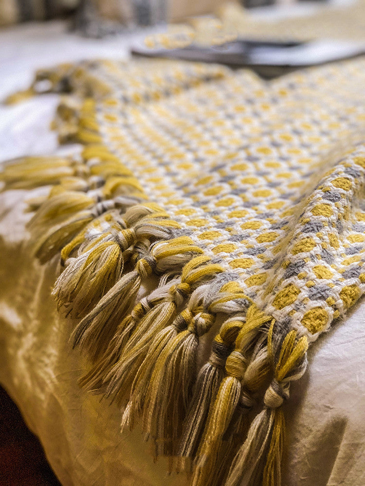Sofa Blanket Cover Blanket Knitted Tassel Single Nap Blanket Batch Blanket EX-STOCK Canada 
