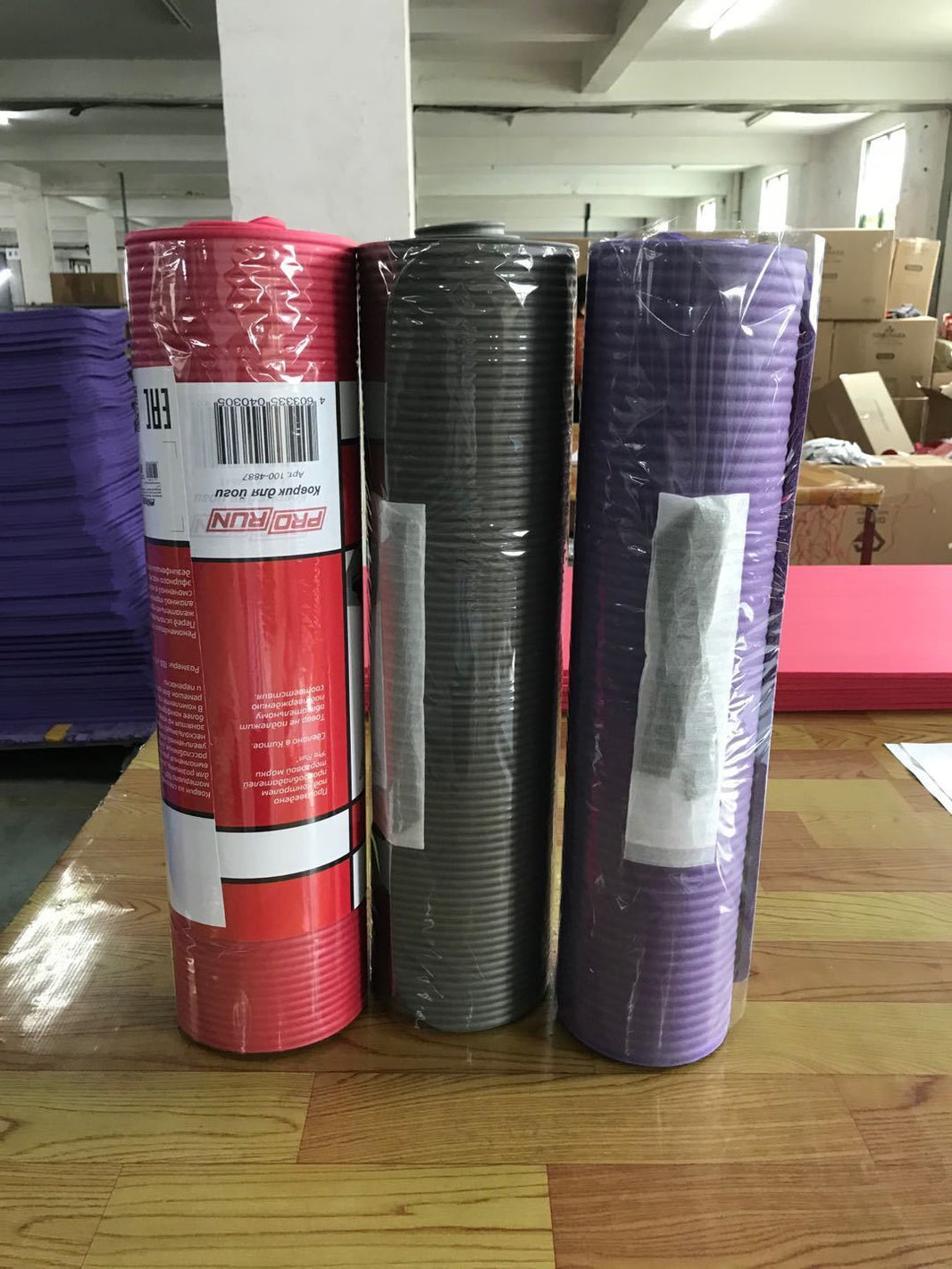 Yoga Mat NBR Yoga Mat Striped Yoga Mat EX-STOCK Canada 