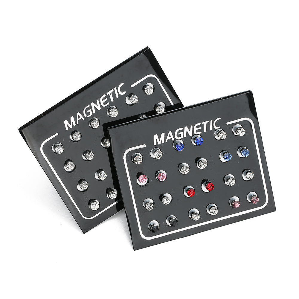 Magnet Stud Earrings - Non-Pierced Magnet EX-STOCK
