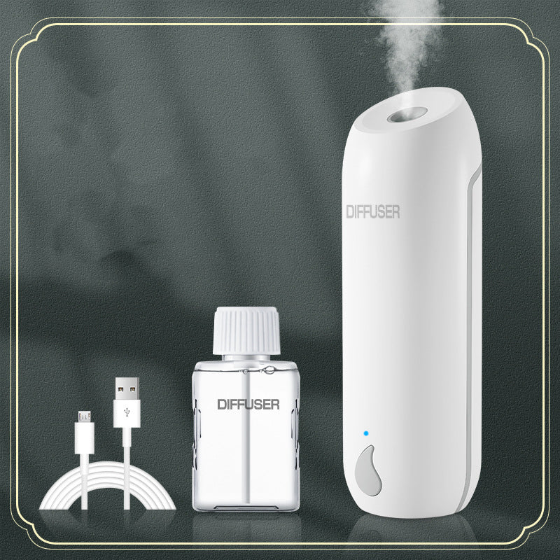 آلة العلاج بالعطور بسعة 50 مل، رش أوتوماتيكي مؤقت للعطور، آلة عطر منزلية، مزيل روائح للحمام، موزع لتنقية الهواء - EX-STOCK Canada