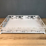 Eid Festival Supplies Eid Adha Dinner Plate Tray Wrought Iron Round - EX-STOCK Canada