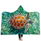New Hooded Blanket Poncho Thicker Blanket Hooded Blanket Home EX-STOCK Canada 