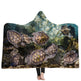 New Hooded Blanket Poncho Thicker Blanket Hooded Blanket Home EX-STOCK Canada 