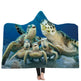 New Hooded Blanket Poncho Thicker Blanket Hooded Blanket Home EX-STOCK Canada 