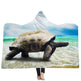 New Hooded Blanket Poncho Thicker Blanket Hooded Blanket Home EX-STOCK Canada 