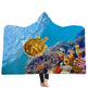 New Hooded Blanket Poncho Thicker Blanket Hooded Blanket Home EX-STOCK Canada 