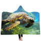 New Hooded Blanket Poncho Thicker Blanket Hooded Blanket Home EX-STOCK Canada 