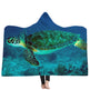 New Hooded Blanket Poncho Thicker Blanket Hooded Blanket Home EX-STOCK Canada 