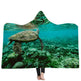 New Hooded Blanket Poncho Thicker Blanket Hooded Blanket Home EX-STOCK Canada 