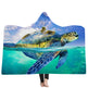 New Hooded Blanket Poncho Thicker Blanket Hooded Blanket Home EX-STOCK Canada 