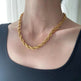 Romeo Twisted Rope Chain Necklace women - EX-STOCK CANADA
