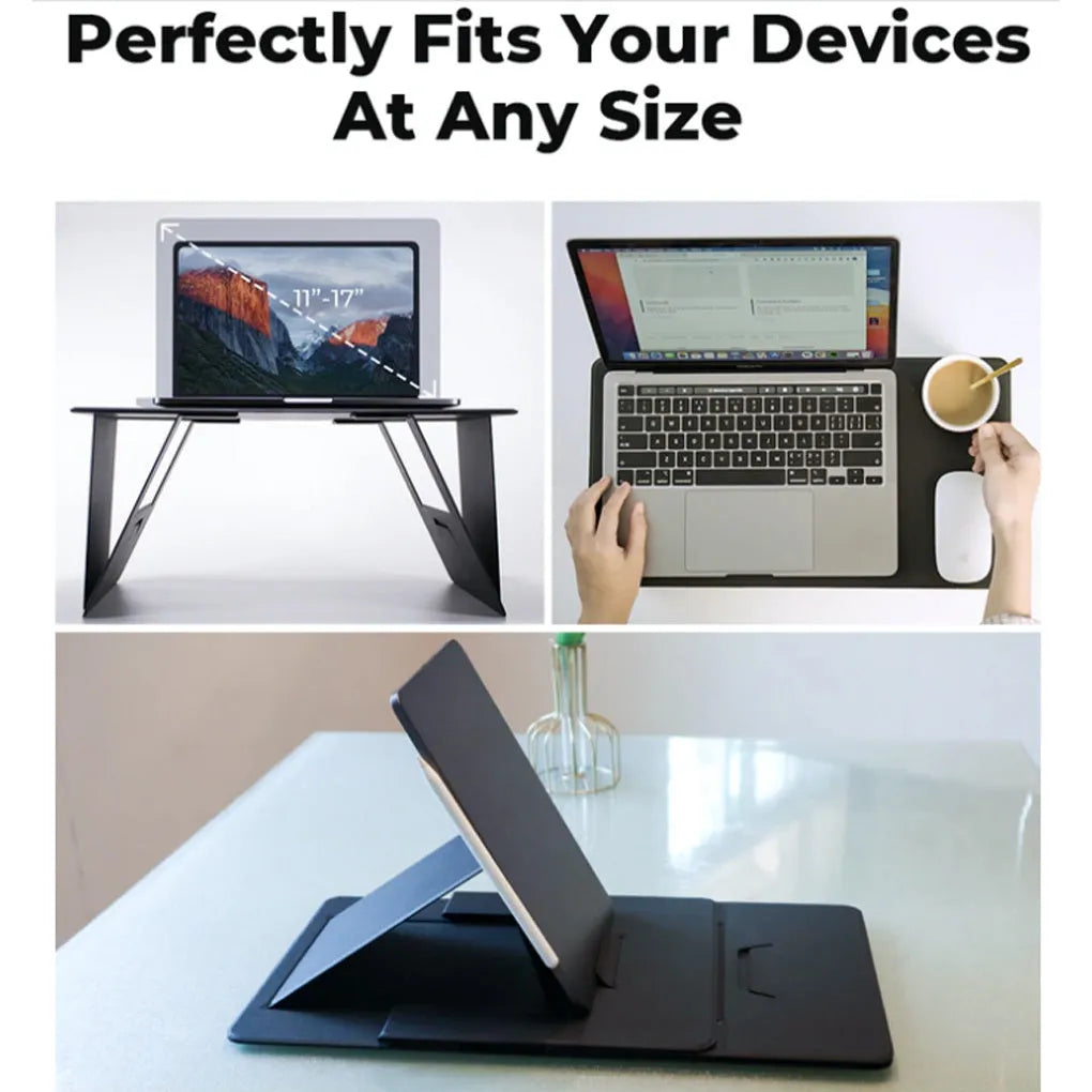 Portable Foldable Laptop Stand Plastic Laptop desk stand