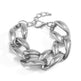 Unique Big Chunky Chain Anklet Women Fashion Gold Color Lock Charm Ankle Rock Twisted Acrylic Female Anklet - EX-STOCK CANADA