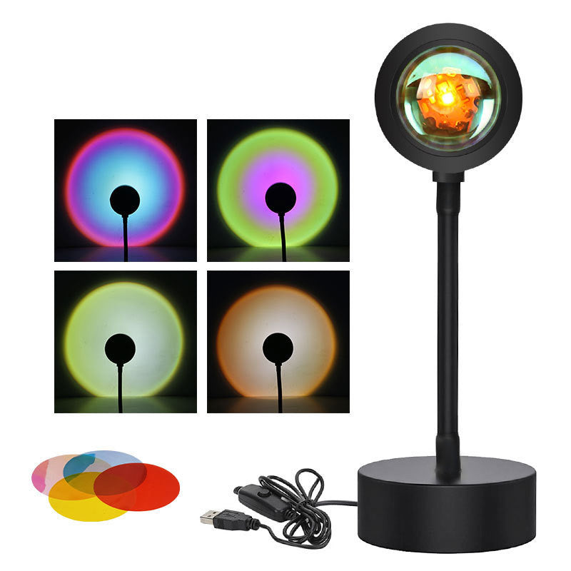 Sunset Projection Lamp Sunset Projector Night Light Wall Decoration Lighting EX-STOCK Canada 