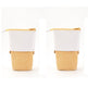 Corduroy Retractable Pencil Case – Cute Round Pouch in 5 Colours (1PC or 2PCS)