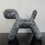 Resin Creative Balloon Abstract Dog Ornament EX-STOCK Canada 