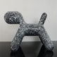 Resin Creative Balloon Abstract Dog Ornament EX-STOCK Canada 