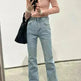 Stretch High Waist Bootcut Women's Jeans - EX-STOCK CANADA
