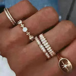 Enchanting Solstice Zircon Ring set for women - EX-STOCK CANADA